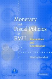 Monetary and fiscal policies in EMU : interactions and coordination