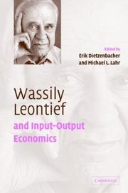 Wassily Leontief and input-output economics