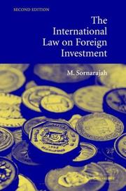 The international law on foreign investment