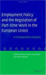 Employment policy and the regulation of part-time work in the European Union : a comparative analysis