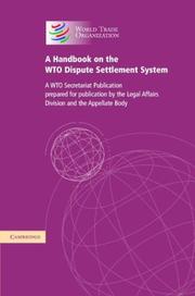 A handbook on the WTO dispute settlement system