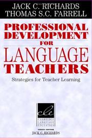 Professional development for language teachers : strategies for teacher learning