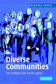 Cover of: Diverse Communities: The Problem with Social Capital