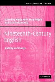 Nineteenth-century English : stability and change