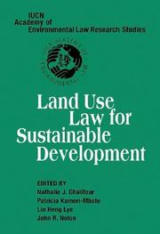 Land use law for sustainable development