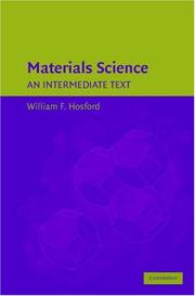 Cover of: Materials Science: An Intermediate Text