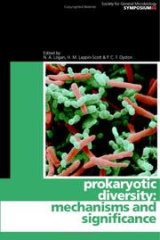 Prokaryotic diversity : mechanisms and significance