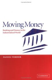 Moving Money by Daniel Verdier