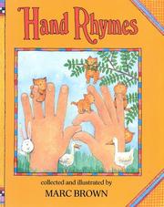 Hand Rhymes by Marc Brown
