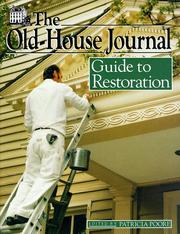 Cover of: The Old-house journal guide to restoration