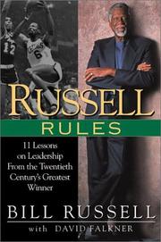 Cover of: Russell Rules: 11 Lessons on Leadership from the Twentieth Century's Greatest Winner
