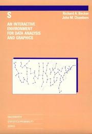 Cover of: S: an interactive environment for data analysis and graphics