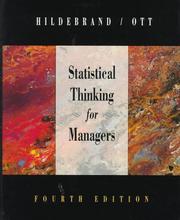 Statistical thinking for managers