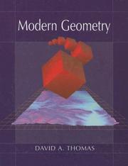 Cover of: Modern Geometry