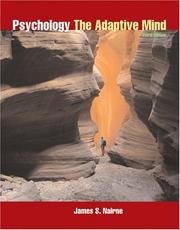 Psychology : the adaptive mind