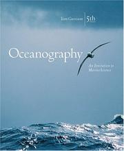 Oceanography by Tom S. Garrison