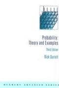 Cover of: Probability: theory and examples