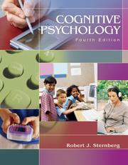 Cognitive psychology by Robert J. Sternberg