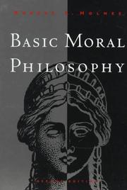 Cover of: Basic moral philosophy