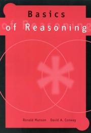 Cover of: Basics of Reasoning