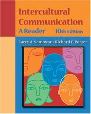 Cover of: Intercultural communication: a reader