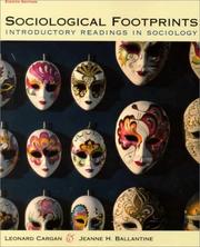 Sociological footprints : introductory readings in sociology