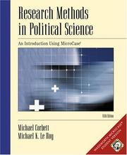 Cover of: Research Methods in Political Science: An Introduction Using MicroCase (with CD-ROM and Disk)