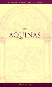 Cover of: On Aquinas