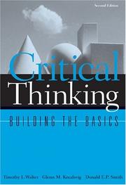 Critical thinking : building the basics