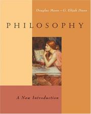 Cover of: Philosophy: A New Introduction