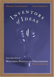 Inventors of ideas : an introduction to Western political philosophy