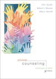 Group counseling : strategies and skills