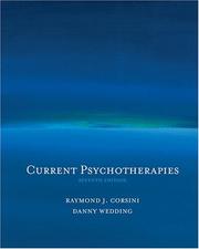 Cover of: Current Psychotherapies (with InfoTrac )