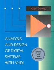 Analysis and design of digital systems with VHDL