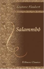 Cover of: Salammbô by Gustave Flaubert