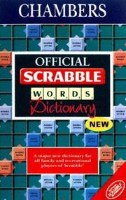 Chambers official scrabble words