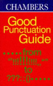 Chambers good punctuation guide