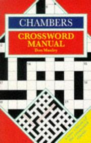 Chambers crossword manual : a guide for the novice and the enthusiast