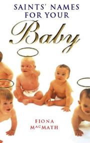 Saints' names for your baby