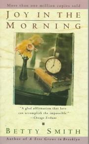 Cover of: Joy in the Morning (Perennial Library)