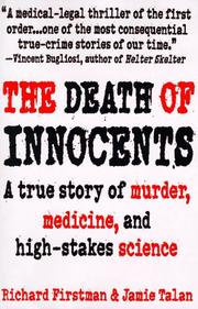 Cover of: The death of innocents by Richard Firstman