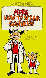 Cover of: More How to Speak Southern