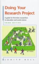 Cover of: Doing your research project by Judith Bell