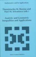 Analytic and geometric inequalities and applications