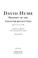 Cover of: David Hume