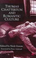 Thomas Chatterton and romantic culture