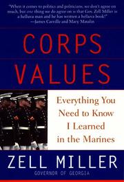 Cover of: Corps Values: Everything You Need to Know I Learned In the Marines