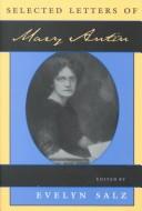 Cover of: Selected letters of Mary Antin by Mary Antin