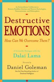 Cover of: Destructive emotions