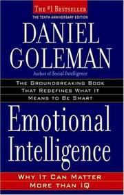 Cover of: Emotional Intelligence: Why It Can Matter More Than IQ